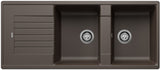 BLANCO ZIA 8 S SILGRANIT ohne Ablauffernbedienung café 515602