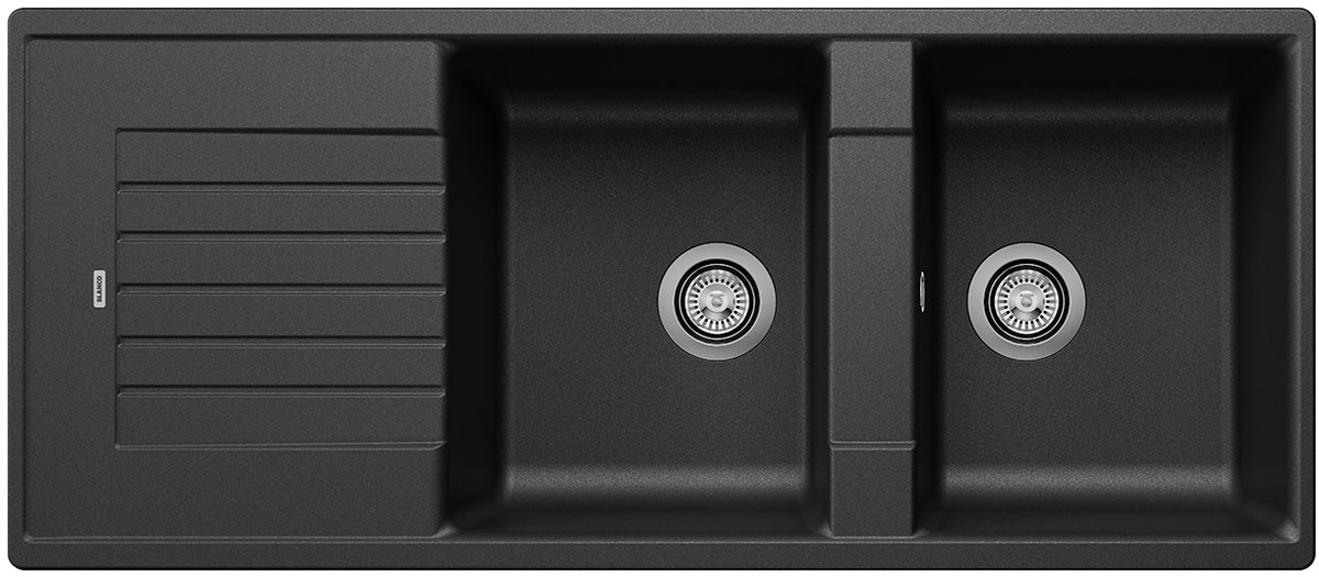 BLANCO ZIA 8 S SILGRANIT ohne Ablauffernbedienung anthrazit 515605