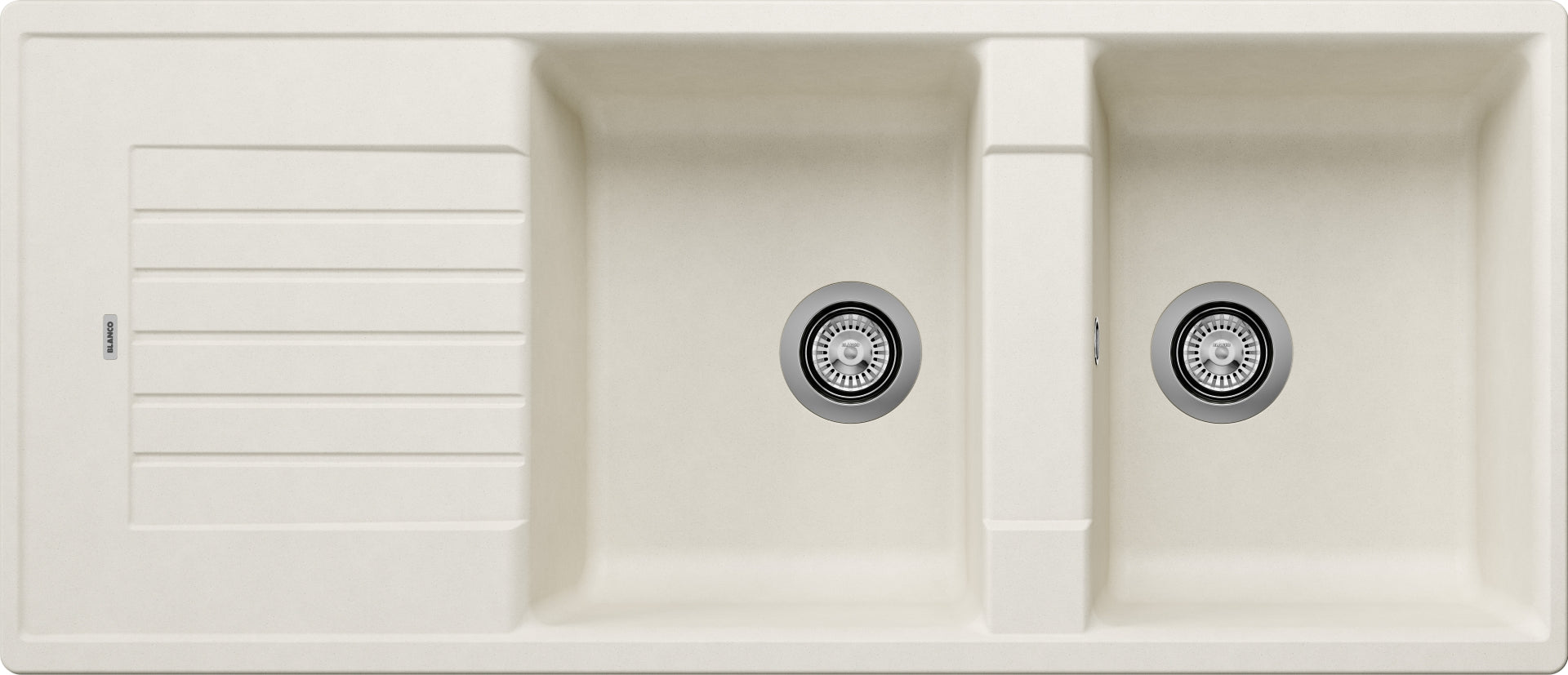 BLANCO ZIA 8 S SILGRANIT ohne Ablauffernbedienung softweiß 527209