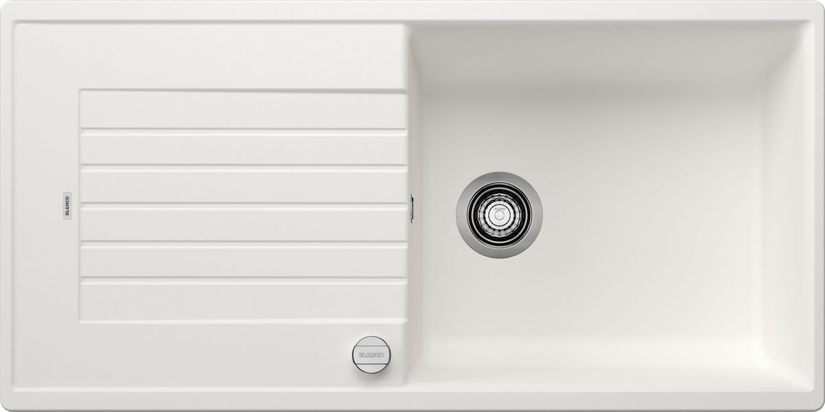 BLANCO ZIA XL 6 S SILGRANIT mit Ablauffernbedienung reversibel weiß 517561