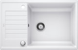 BLANCO ZIA XL 6 S Compact SILGRANIT mit Ablauffernbedienung reversibel weiß 523267