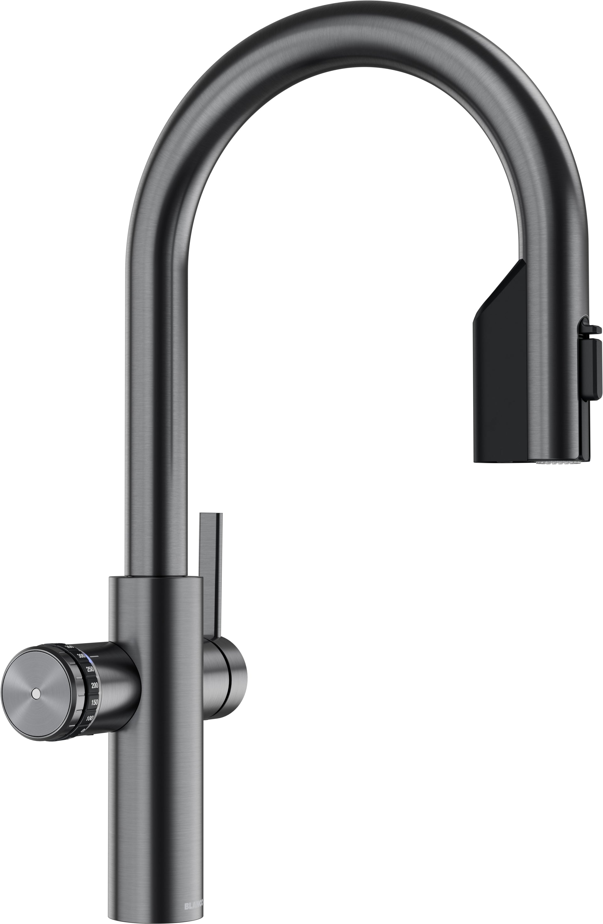 BLANCO CHOICE ICONA-C PVD Hochdruck satin dark steel 527931