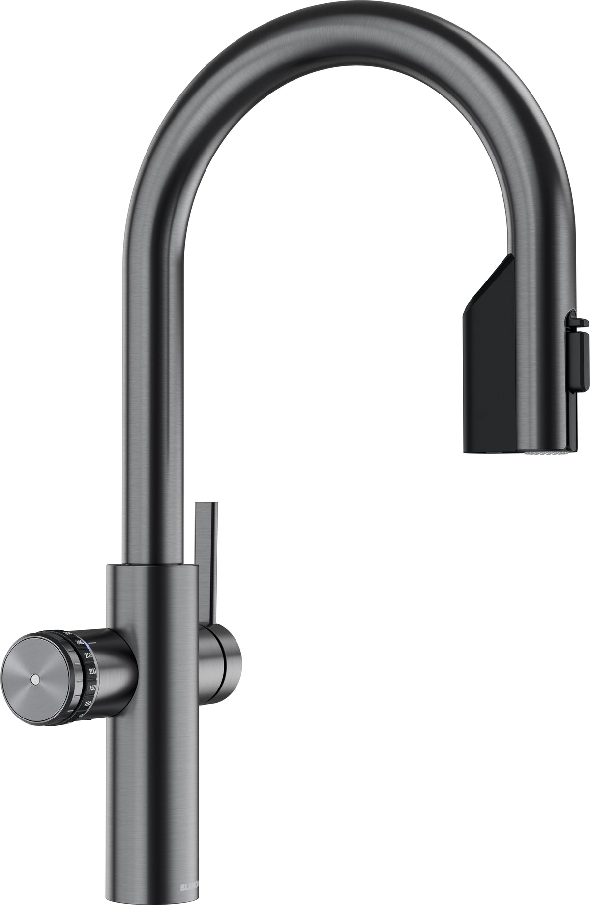 BLANCO CHOICE ICONA-C PVD Hochdruck satin dark steel 527931