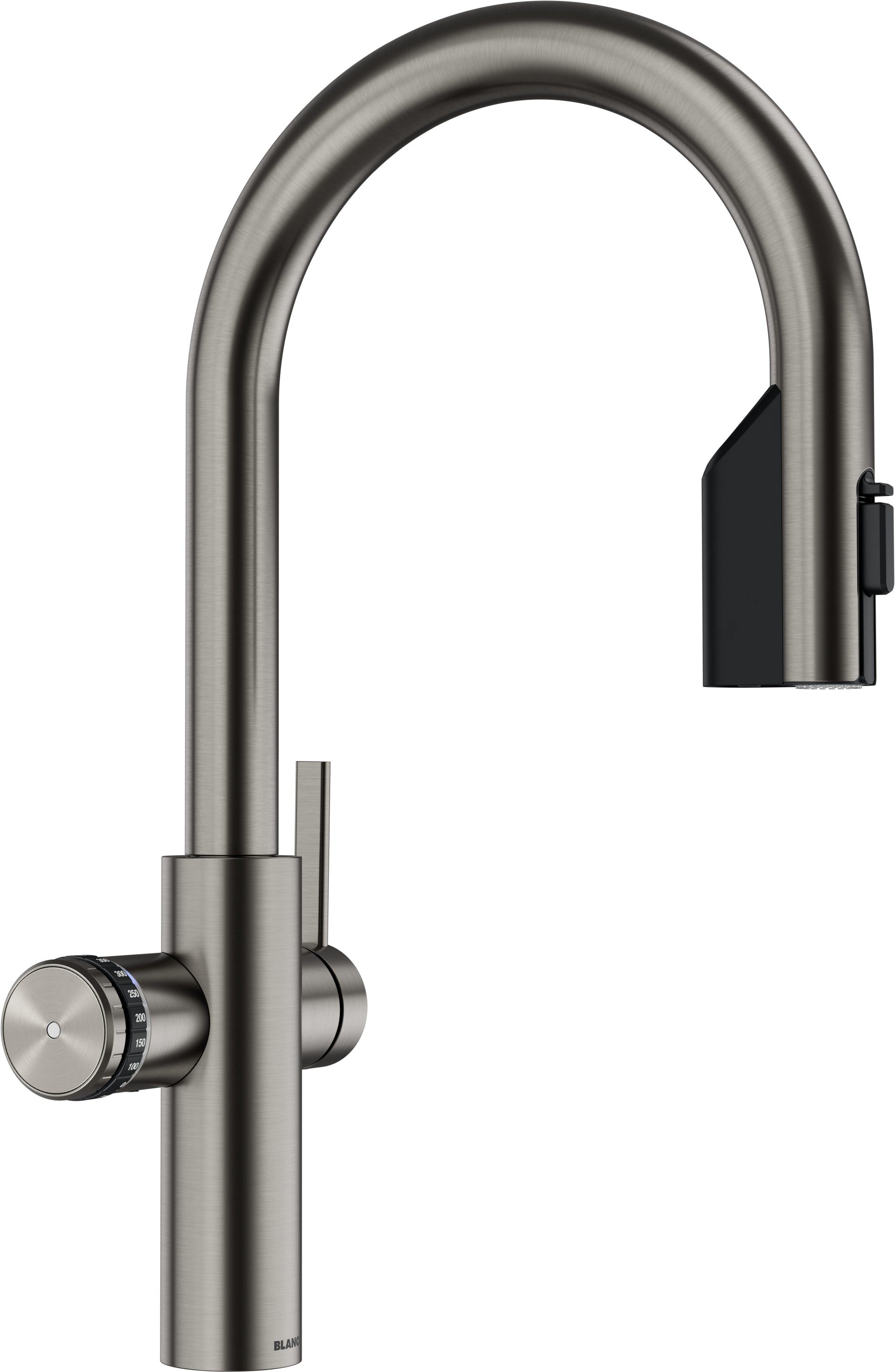 BLANCO CHOICE ICONA-C metallische Oberfläche Hochdruck satin platinum 527932