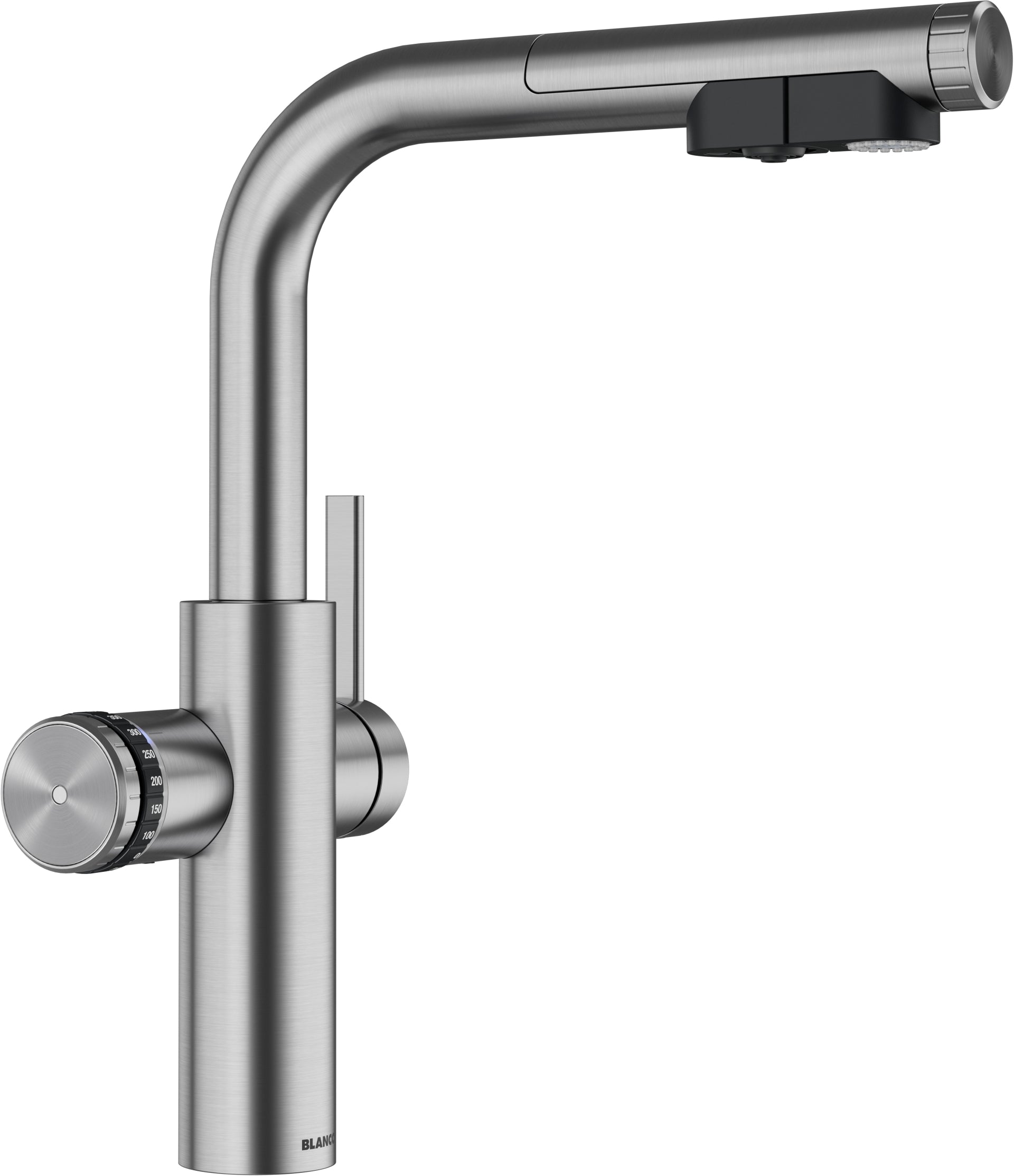 BLANCO CHOICE ICONA-L  metallische Oberfläche Hochdruck Edelstahl gebürstet 527923