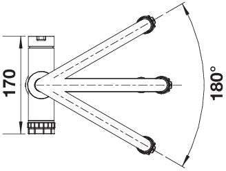 BLANCO CHOICE ICONA metallische Oberfläche Hochdruck satin gold 527658