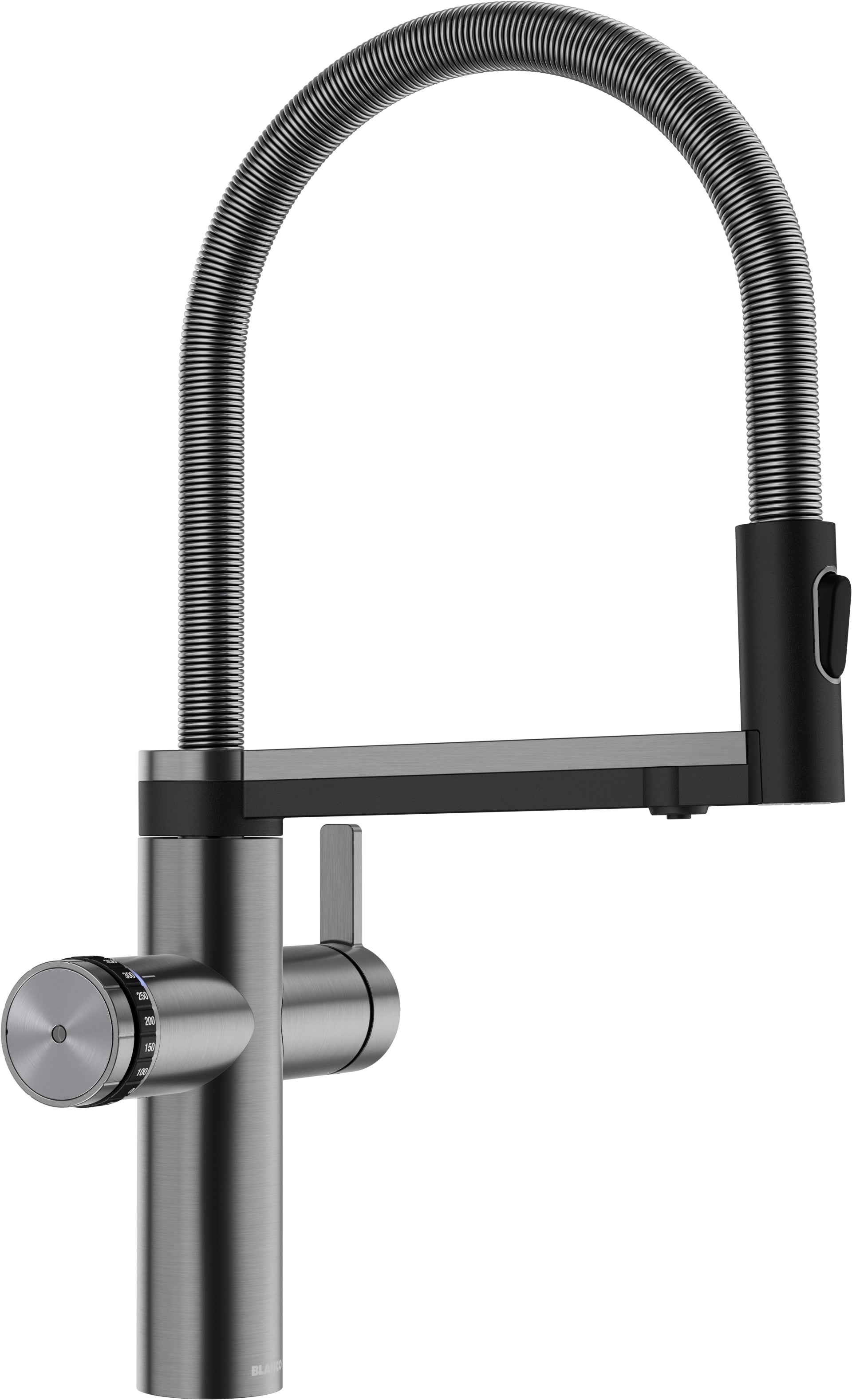 BLANCO CHOICE ICONA  PVD Hochdruck satin dark steel 527659