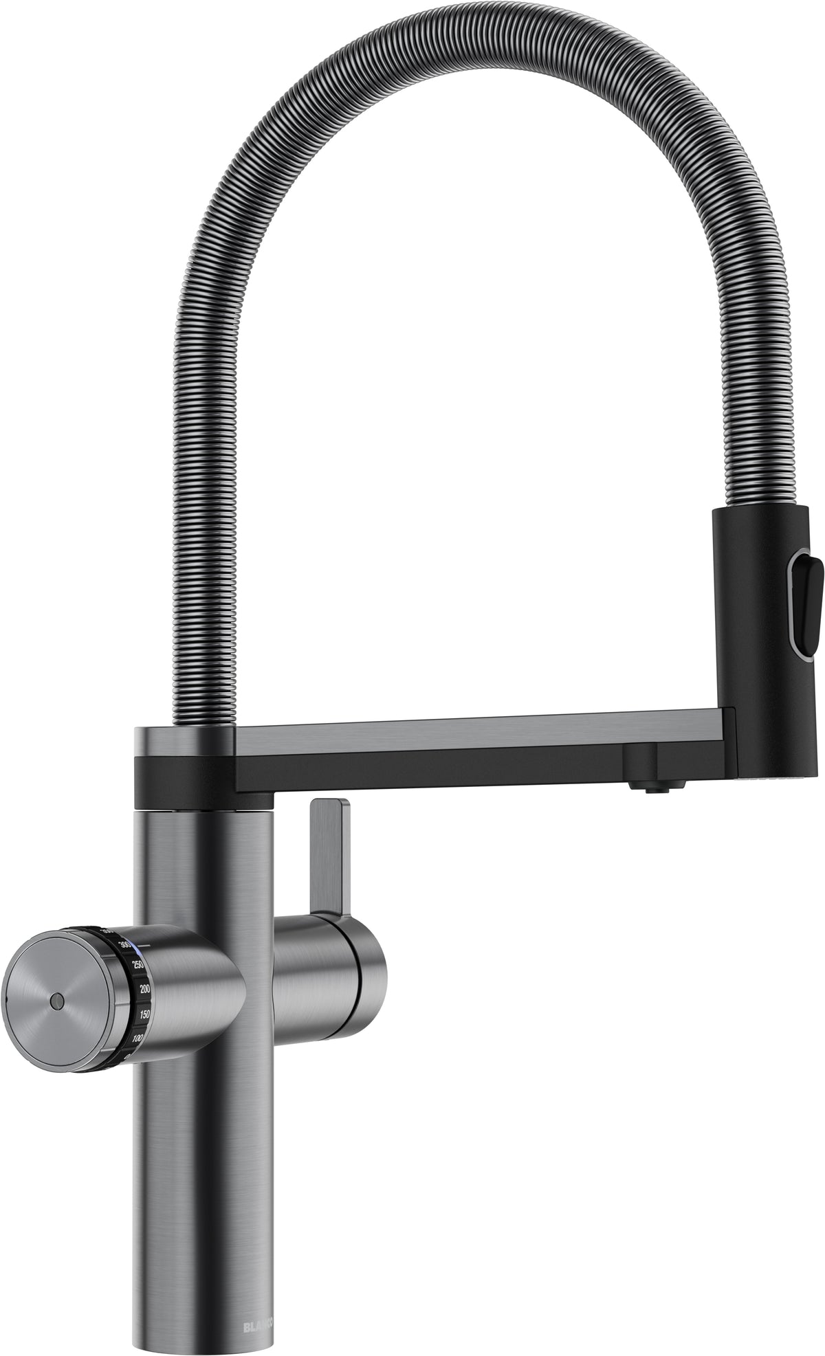 BLANCO CHOICE ICONA  PVD Hochdruck satin dark steel 527659