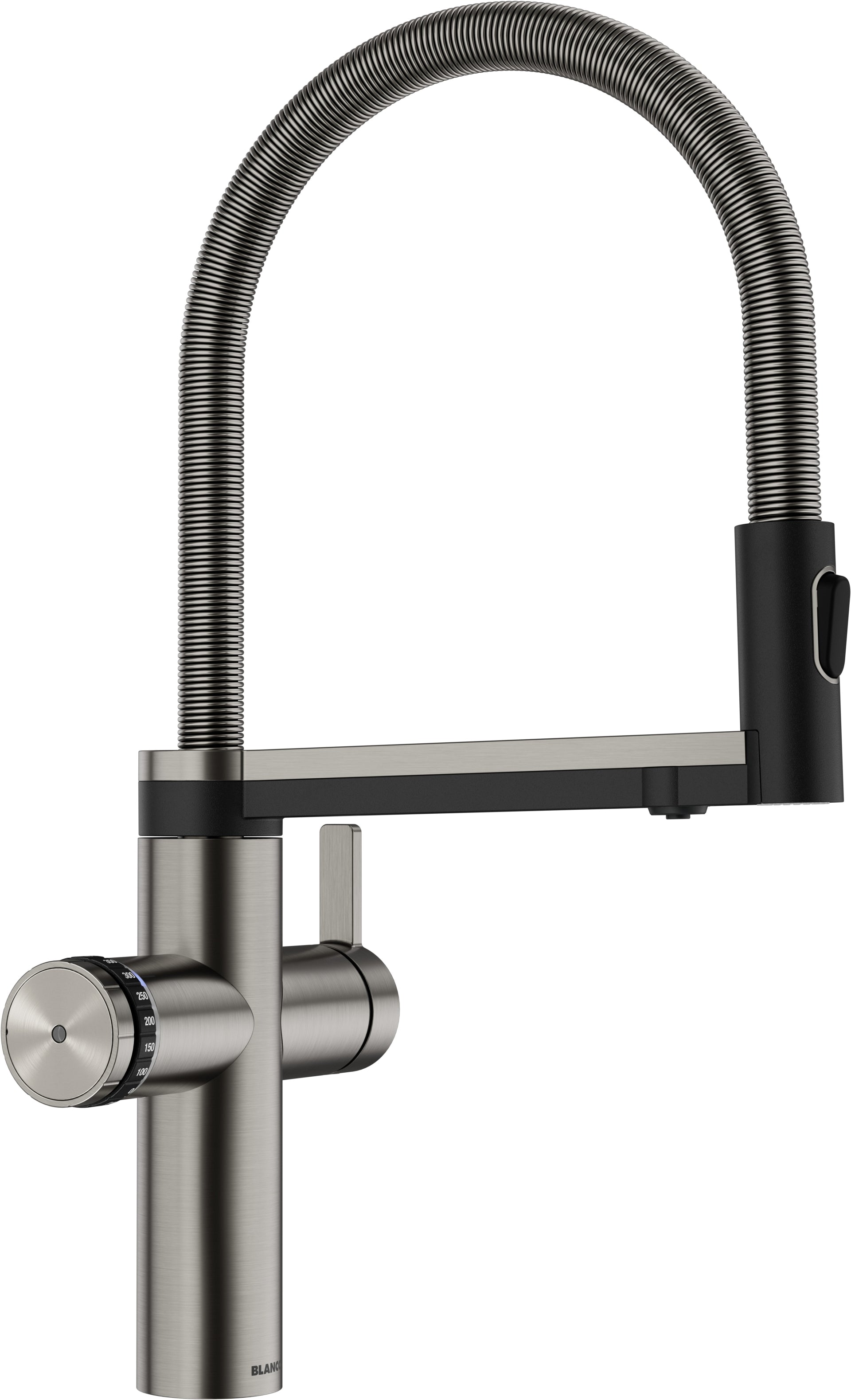 BLANCO CHOICE ICONA  metallische Oberfläche Hochdruck satin platinum 528108