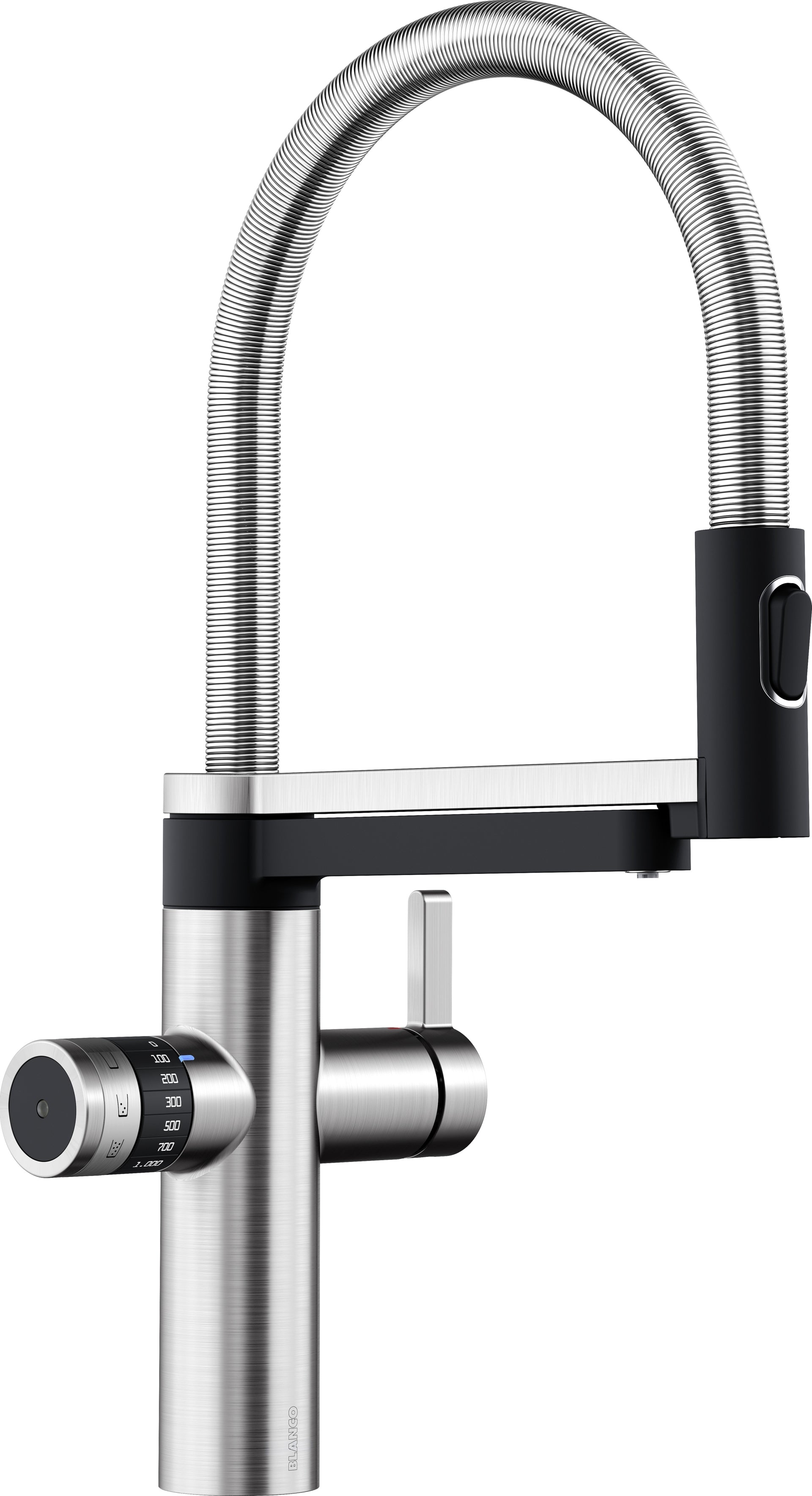 BLANCO EVOL-S PRO SODA PVD Hochdruck PVD Steel 526254
