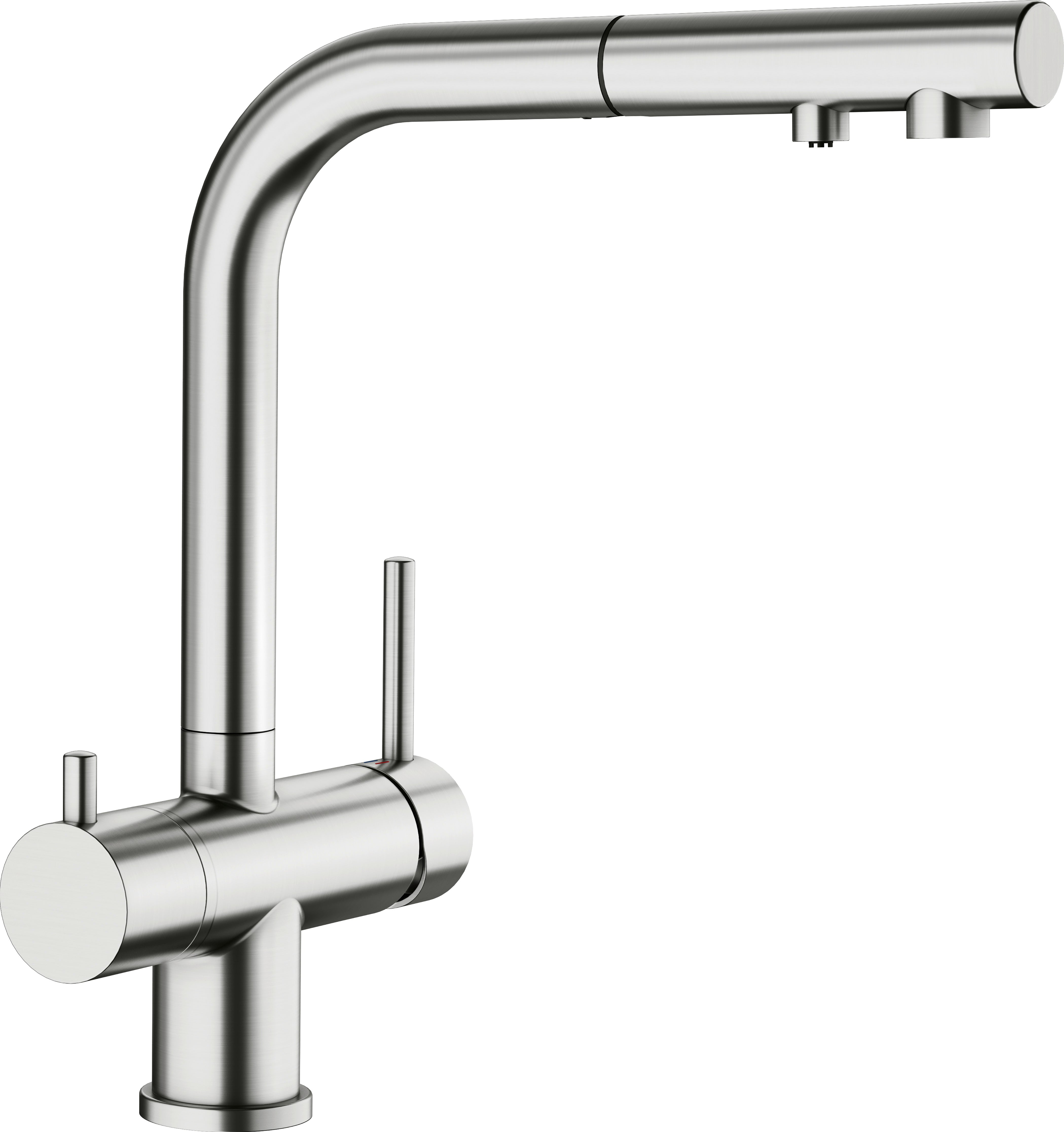 BLANCO FONTAS-S II  PVD Hochdruck PVD Steel 525199