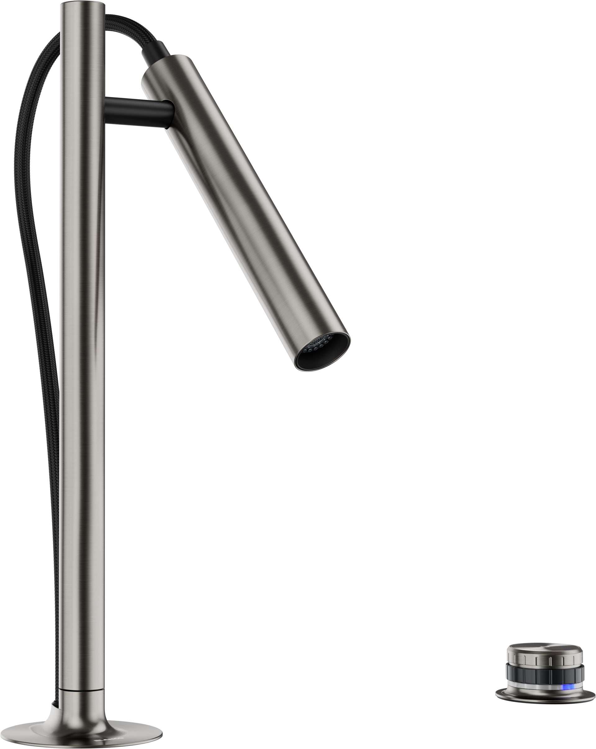 BLANCO LUNEOO-S metallische Oberfläche Hochdruck satin platinum 527976