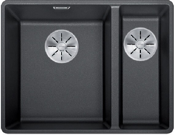 BLANCO SUBLINE 340-160-F Silgranit flaechenbuendig