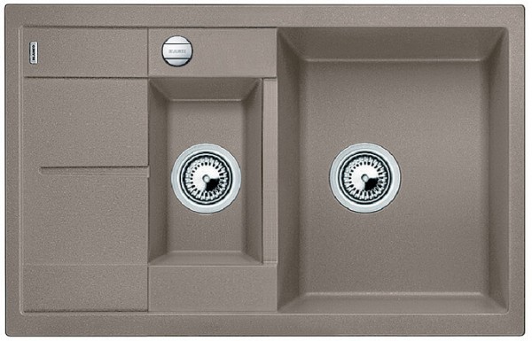 BLANCO METRA 6 S Compact Silgranit mit Ablauffernbedienung