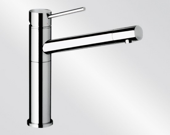 BLANCO ALTA mit metallischer Oberfläche