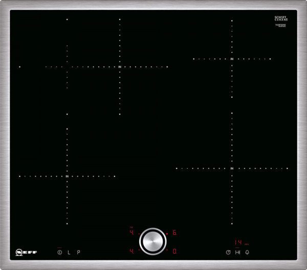 Neff TBT4660N Induktion, TwistPad® Flat, Bräterzone, 4 Induktionskochzonen