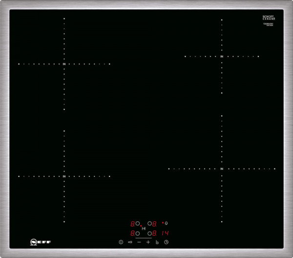 Neff T36BB40N1 Induktion, TouchControl, 4 Induktionskochzonen