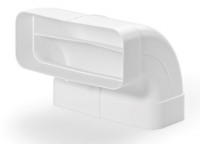 Compair® flow 150 Flachkanal Rohrbogen vertikal 90° Compair® flow 150 Flachkanal Rohrbogen vertikal 90°