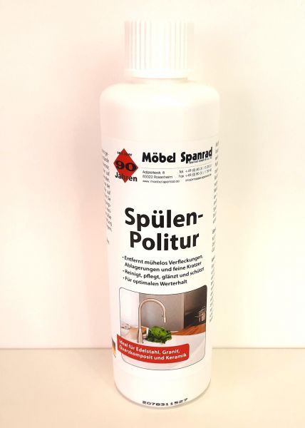 Spülenpolitur