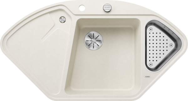 BLANCO DELTA II Silgranit mit Ablauffernbedienung