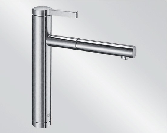 BLANCO LINEE-S Schlauchbrause Hochdruck metallische Oberfläche