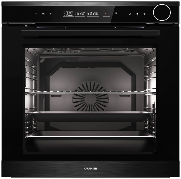 Oranier Einbaubackofen EBD830 mit DampfPLUS und Pyrolyse