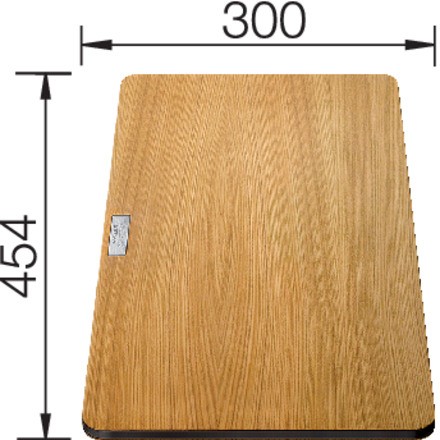 Blanco Esche-Compound-Schneidbrett 454 x 300 mm