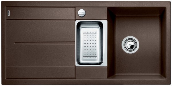 BLANCO METRA 6 S Silgranit mit Ablauffernbedienung