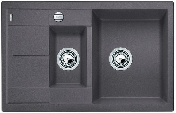 BLANCO METRA 6 S Compact Silgranit mit Ablauffernbedienung