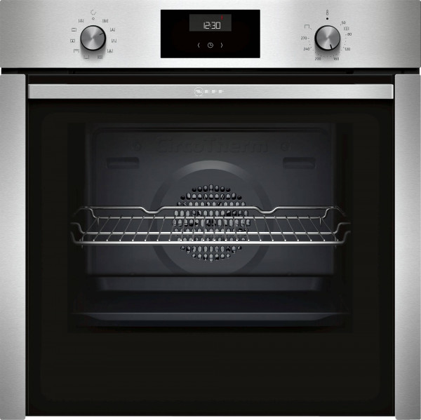 Neff B3CCE2AN0 Einbaubackofen mit CircoTherm® und Hide®, mit 7 Beheizungsarten, CircoTherm®