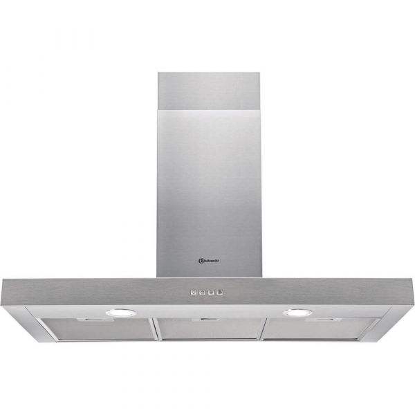 Bauknecht Dunstabzugshaube (Wand/90cm) DBHBS 94 LM X