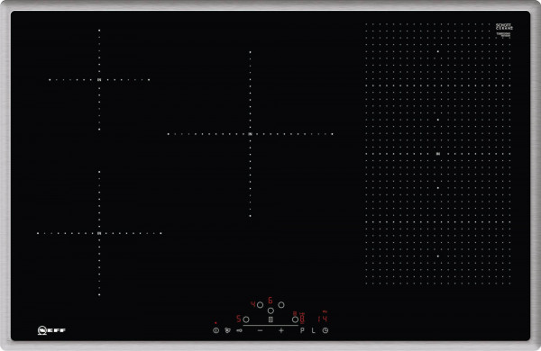 Neff T58BD20N0 FlexInduction, 5 Induktionskochzonen, TouchControl