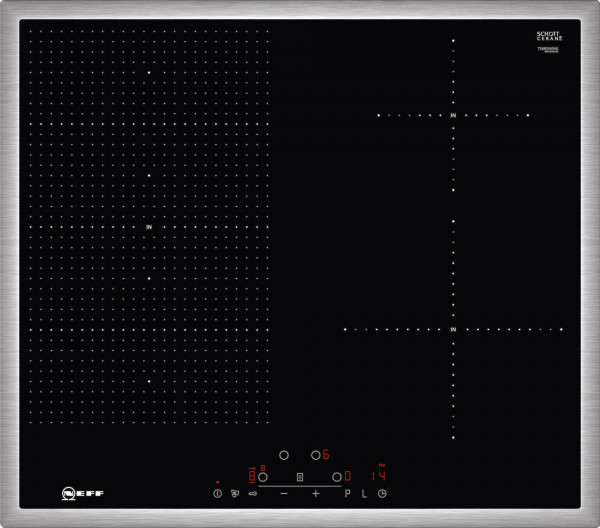 Neff T56BD50N0 FlexInduction, TouchControl, 1 x Flexzone, 4 Induktionskochzonen